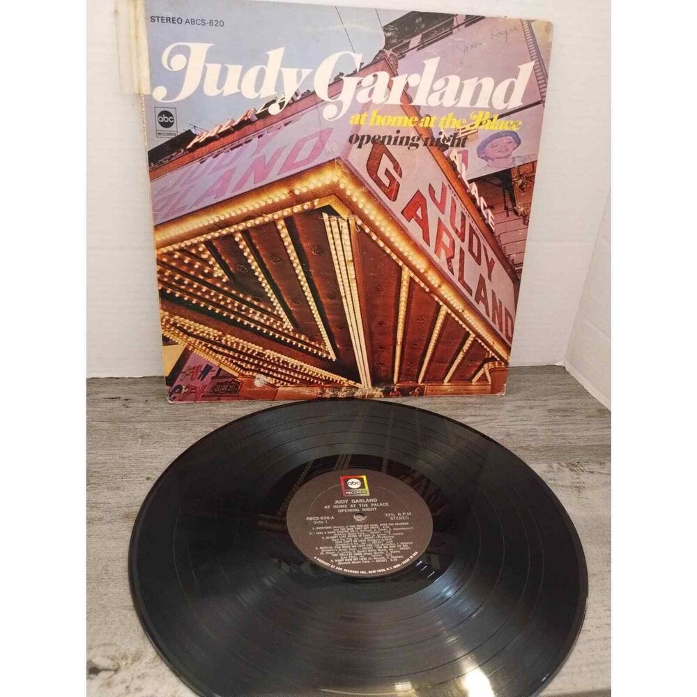 Judy Garland – At Home At The Palace - 1967 - ABC ABCS-620 Vinyl LP
